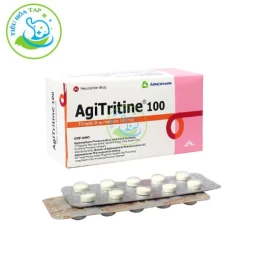 AgiTritine 100 - Hộp 10 vỉ x 10 viên